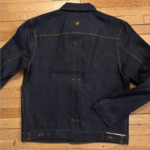 NWT Brave Star, Badlands Jacket in Cone Mills Selvage Denim, Size XL - Picture 5 of 6